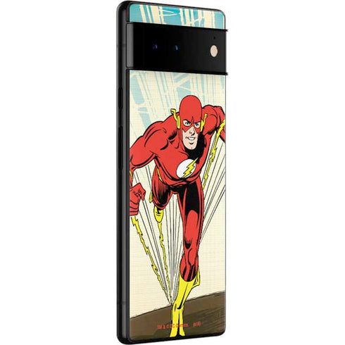 DC Comics The Flash Classic Art Sprint Pose Google Pixel 6 Pro Skin